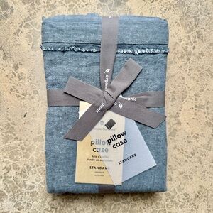 West Elm Organic Flax linen Pillowcase